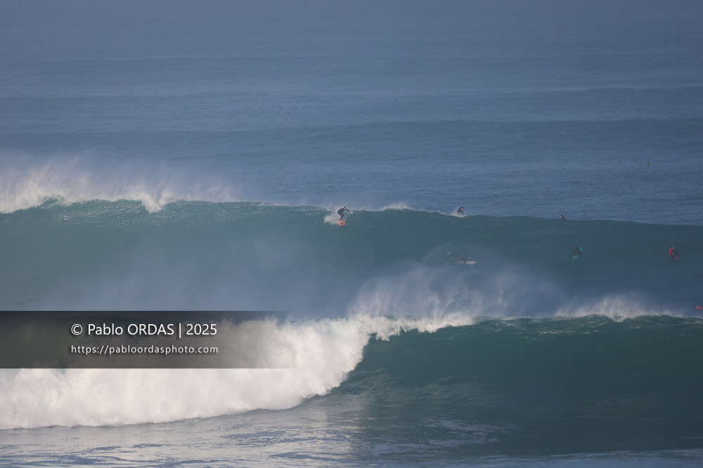 Lucas Espil, pendant la session du 13 décembre 2025 à Guéthary, France (Photo Pablo ORDAS)