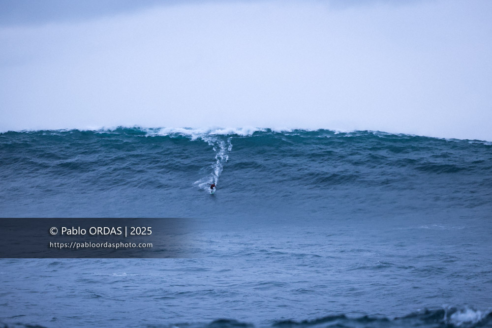Raoul Torre, pendant la session du 19 décembre 2025 à Belharra, France (Photo Pablo ORDAS)