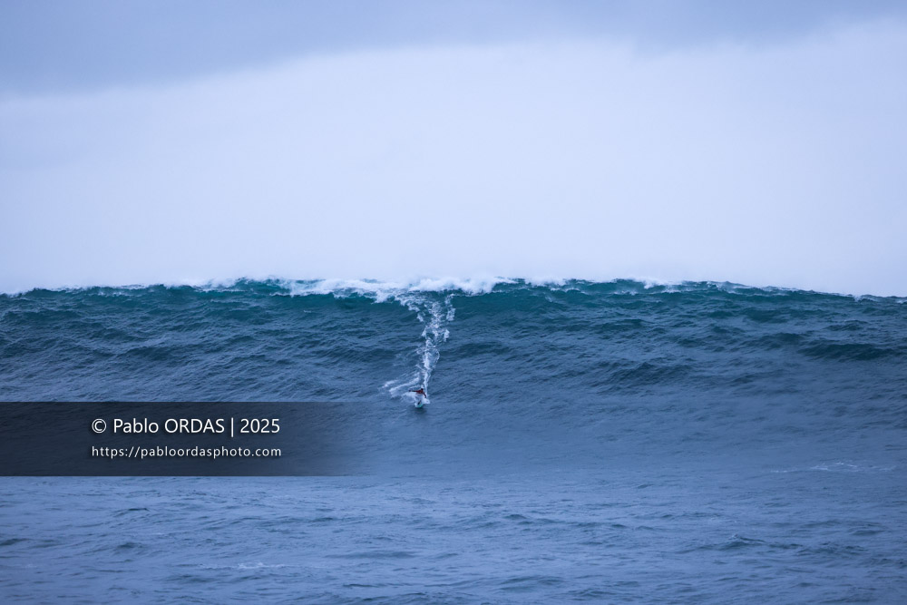 Raoul Torre, pendant la session du 19 décembre 2025 à Belharra, France (Photo Pablo ORDAS)
