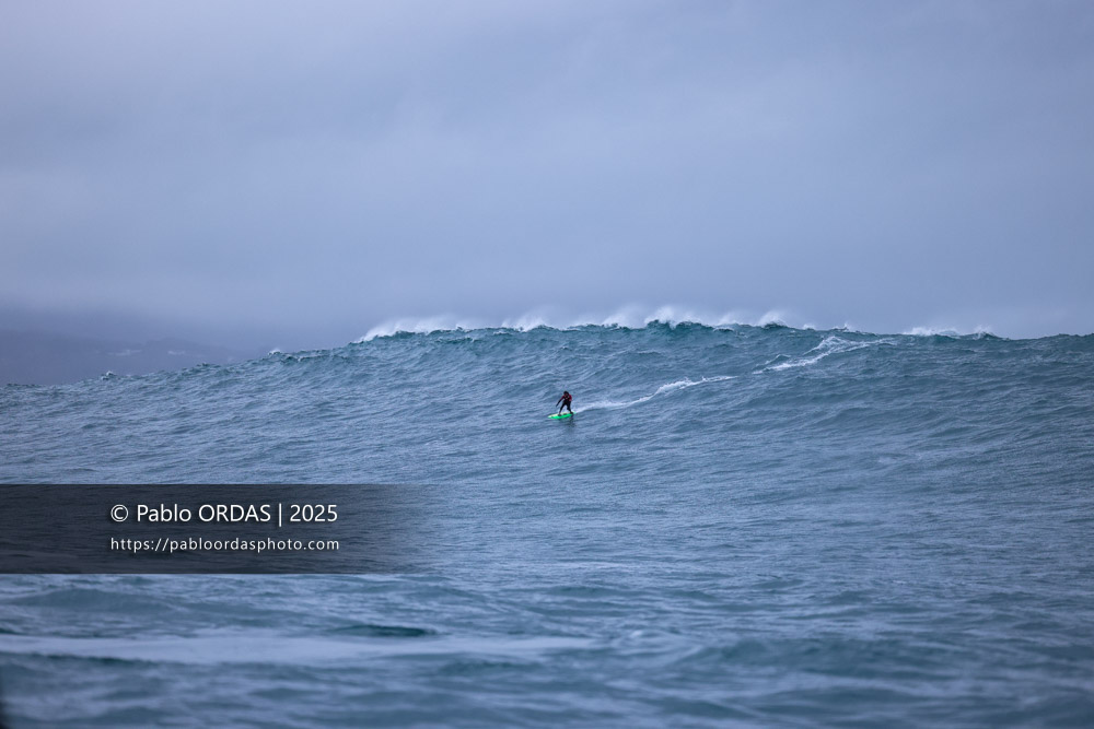 Raoul Torre, pendant la session du 19 décembre 2025 à Belharra, France (Photo Pablo ORDAS)