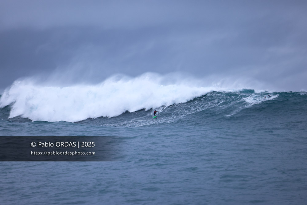 Raoul Torre, pendant la session du 19 décembre 2025 à Belharra, France (Photo Pablo ORDAS)