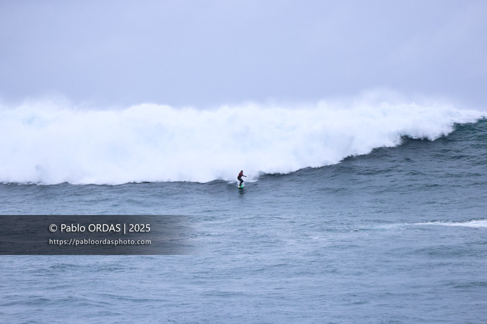 Raoul Torre, pendant la session du 19 décembre 2025 à Belharra, France (Photo Pablo ORDAS)