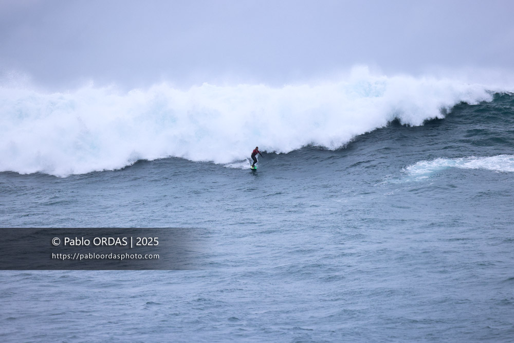 Raoul Torre, pendant la session du 19 décembre 2025 à Belharra, France (Photo Pablo ORDAS)