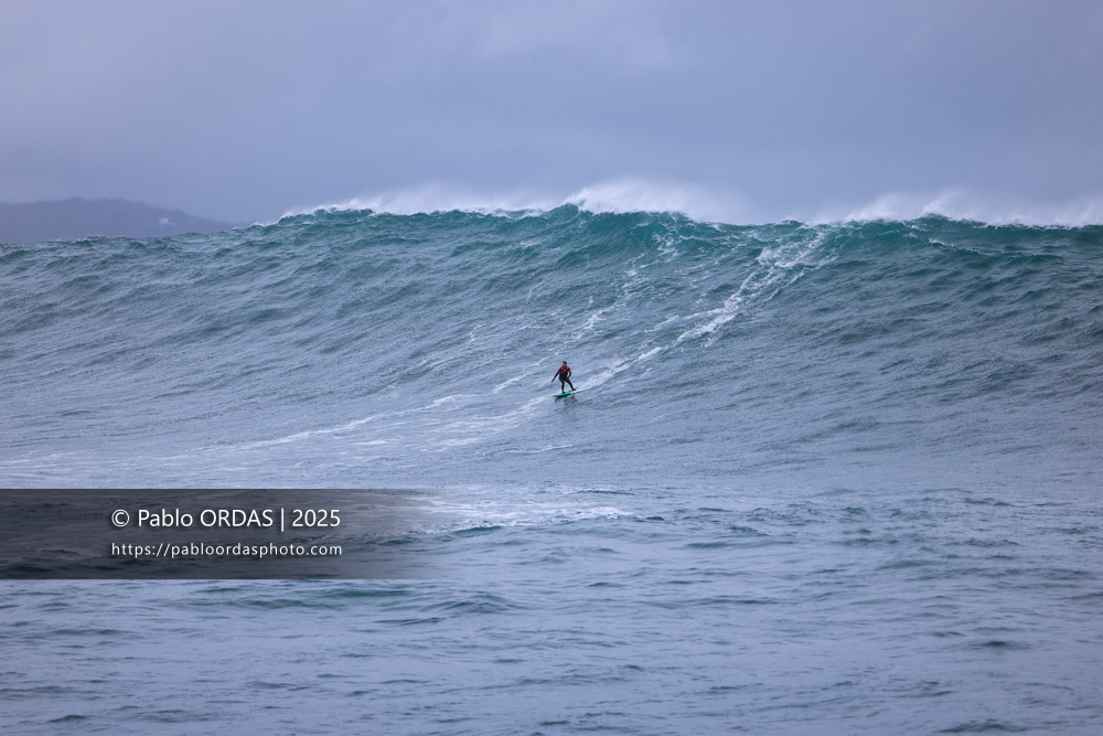 Raoul Torre, pendant la session du 19 décembre 2025 à Belharra, France (Photo Pablo ORDAS)