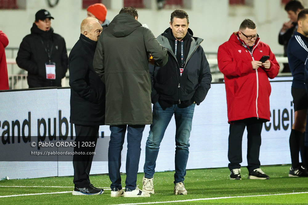 Frédéric Boitier, lors du match de Pro D2 entre le Biarritz olympique et Valence Romans, le 5 décembre 2025 au stade Aguiléra de Biarritz, France (Photo Pablo ORDAS)
