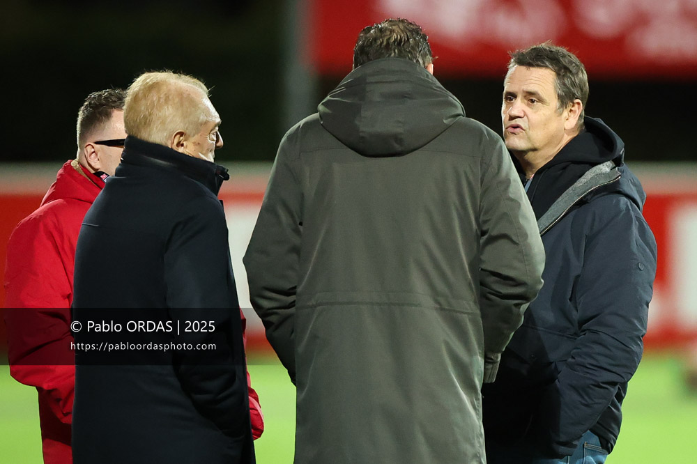 Frédéric Boitier, lors du match de Pro D2 entre le Biarritz olympique et Valence Romans, le 5 décembre 2025 au stade Aguiléra de Biarritz, France (Photo Pablo ORDAS)