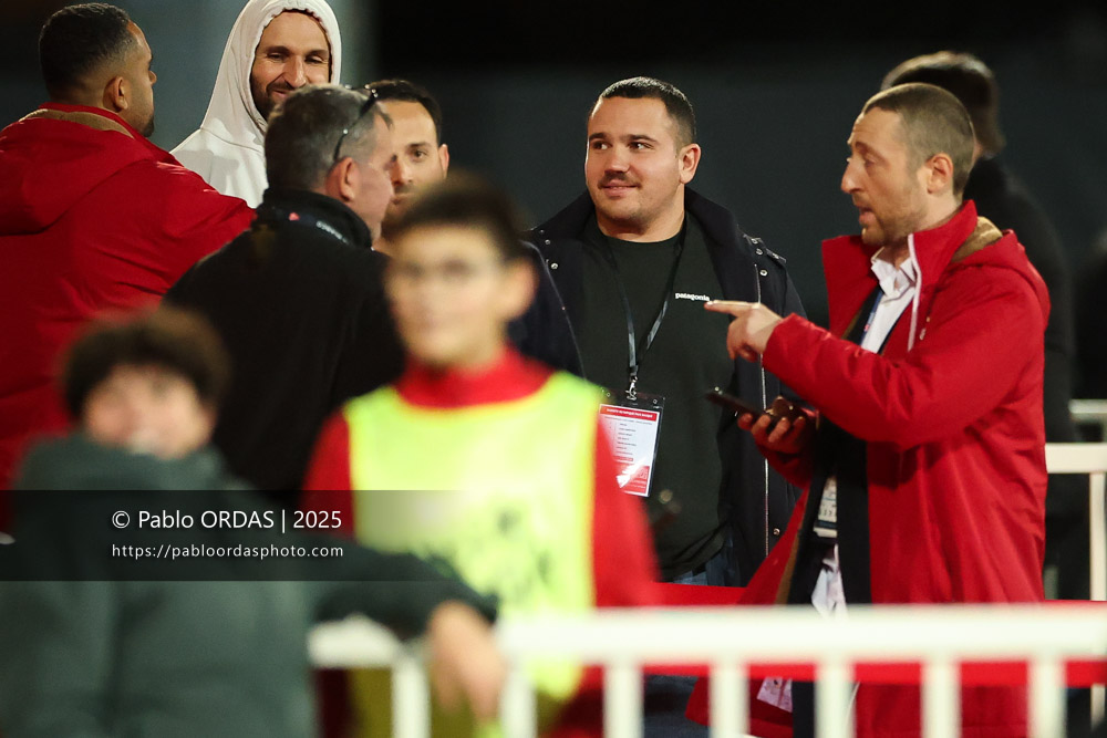 Baptiste Erdocio, lors du match de Pro D2 entre le Biarritz olympique et Valence Romans, le 5 décembre 2025 au stade Aguiléra de Biarritz, France (Photo Pablo ORDAS)