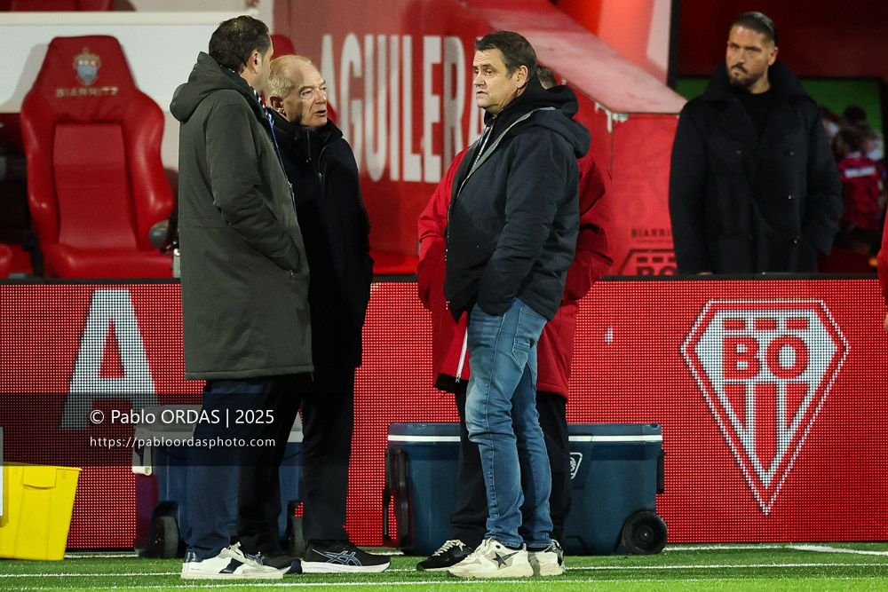 Frédéric Boitier, lors du match de Pro D2 entre le Biarritz olympique et Valence Romans, le 5 décembre 2025 au stade Aguiléra de Biarritz, France (Photo Pablo ORDAS)