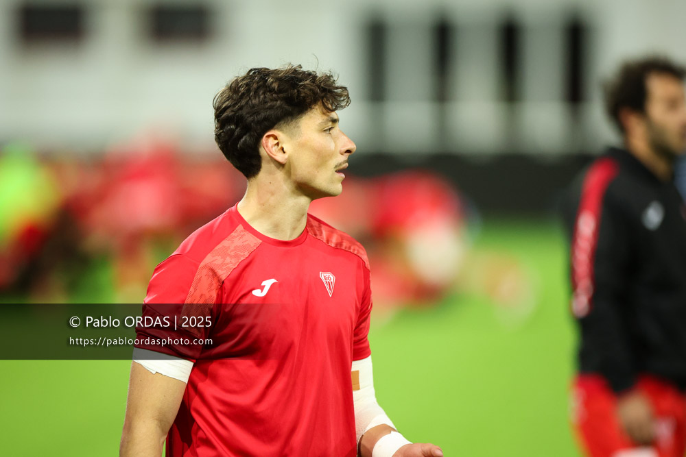 Baptiste Fariscot, lors du match de Pro D2 entre le Biarritz olympique et Valence Romans, le 5 décembre 2025 au stade Aguiléra de Biarritz, France (Photo Pablo ORDAS)