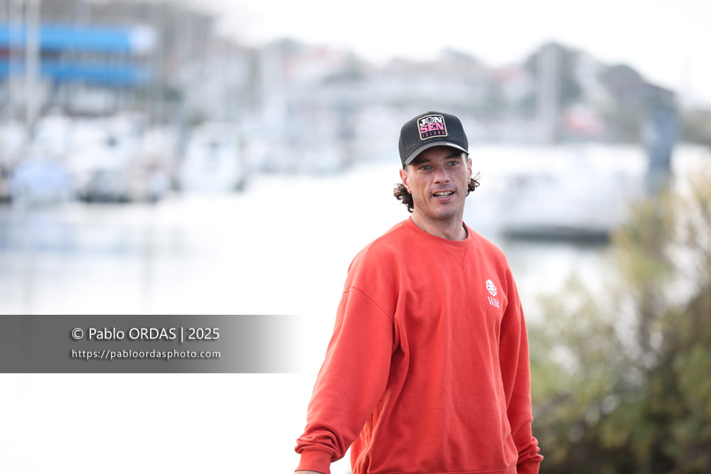 Andony Abaigar, lors de la session du 12 décembre 2025 à Anglet, France (Photo Pablo ORDAS)