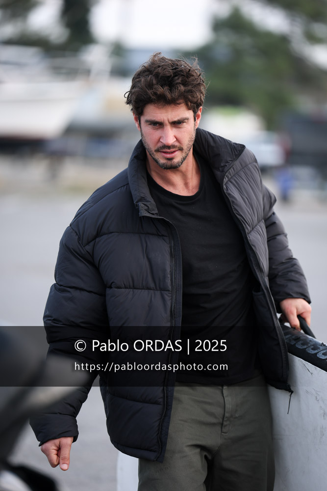 Tom Constant, lors de la session du 12 décembre 2025 à Anglet, France (Photo Pablo ORDAS)