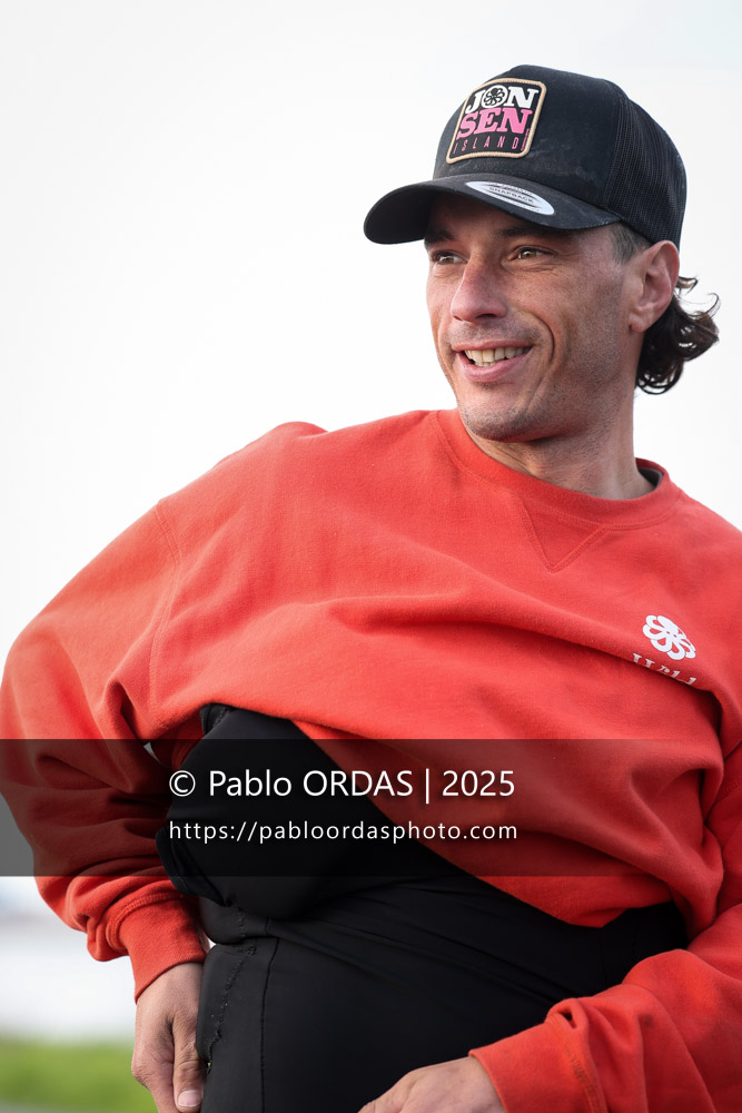 Andony Abaigar, lors de la session du 12 décembre 2025 à Anglet, France (Photo Pablo ORDAS)