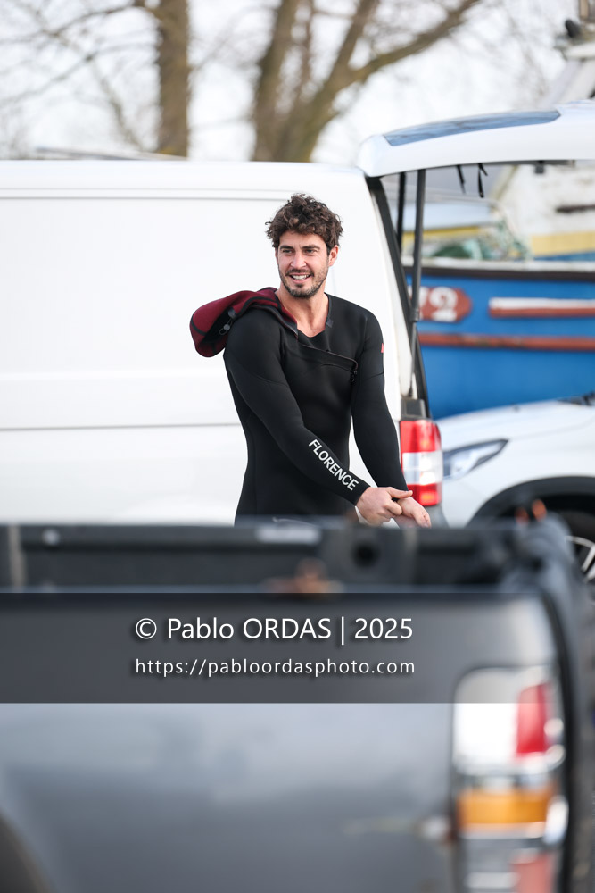 Tom Constant, lors de la session du 12 décembre 2025 à Anglet, France (Photo Pablo ORDAS)