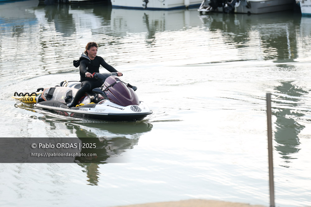 Andony Abaigar, lors de la session du 12 décembre 2025 à Anglet, France (Photo Pablo ORDAS)