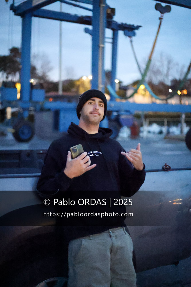 Matthieu Etxebarne Aguirregomezkorta, lors de la session du 12 décembre 2025 à Anglet, France (Photo Pablo ORDAS)