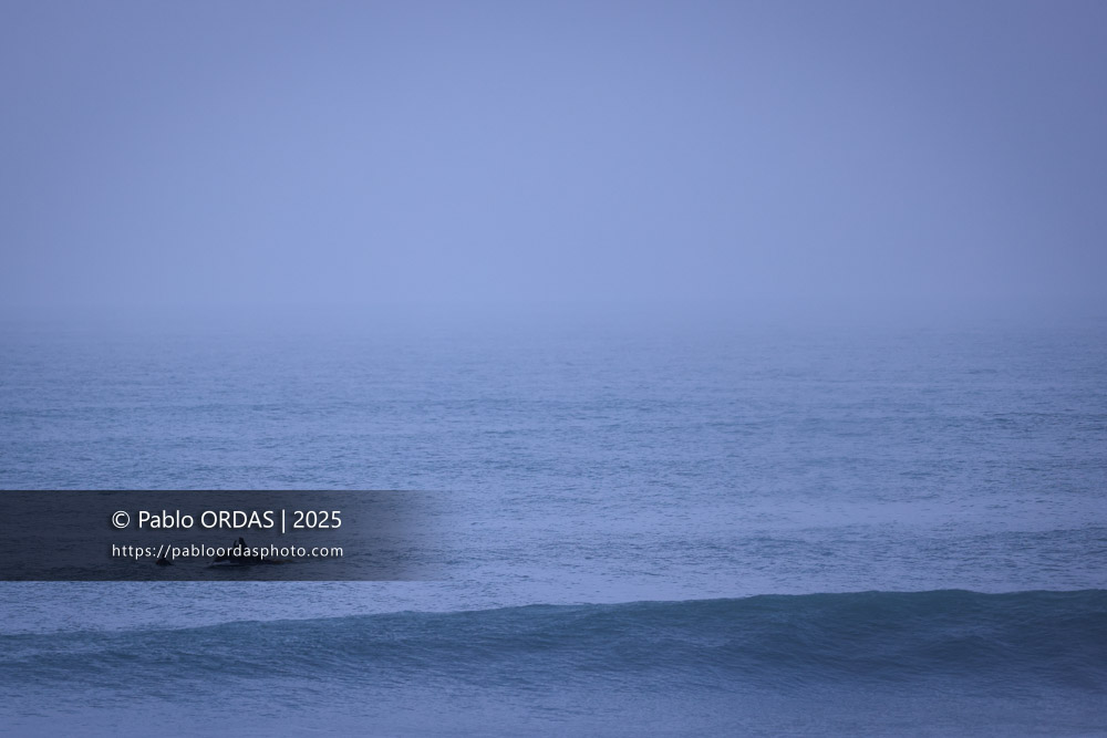 Andony Abaigar, lors de la session du 12 décembre 2025 à Anglet, France (Photo Pablo ORDAS)