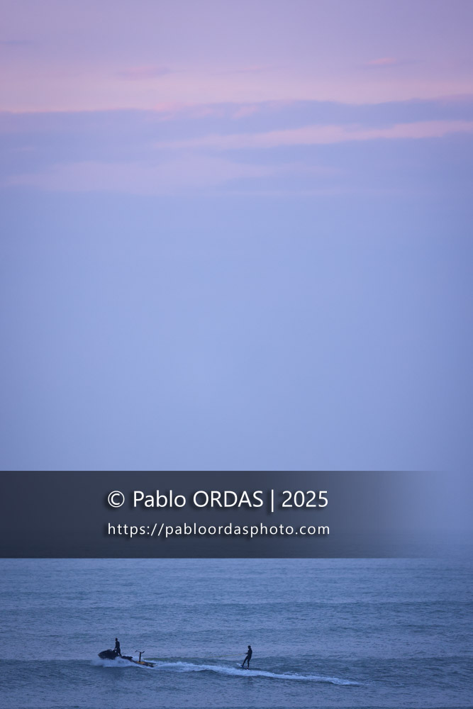 Matthieu Etxebarne Aguirregomezkorta, Tom Constant, lors de la session du 12 décembre 2025 à Anglet, France (Photo Pablo ORDAS)