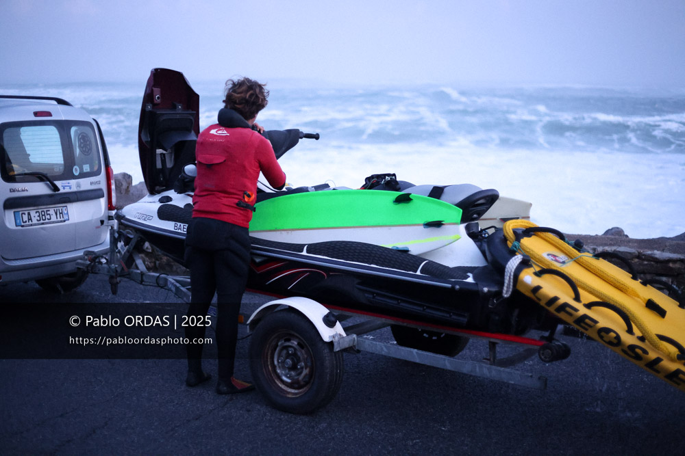 Raoul Torre, pendant la session du 13 décembre 2025 à Guéthary, France (Photo Pablo ORDAS)