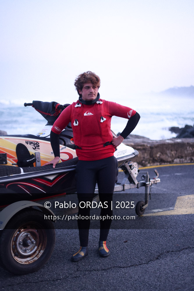 Raoul Torre, pendant la session du 13 décembre 2025 à Guéthary, France (Photo Pablo ORDAS)