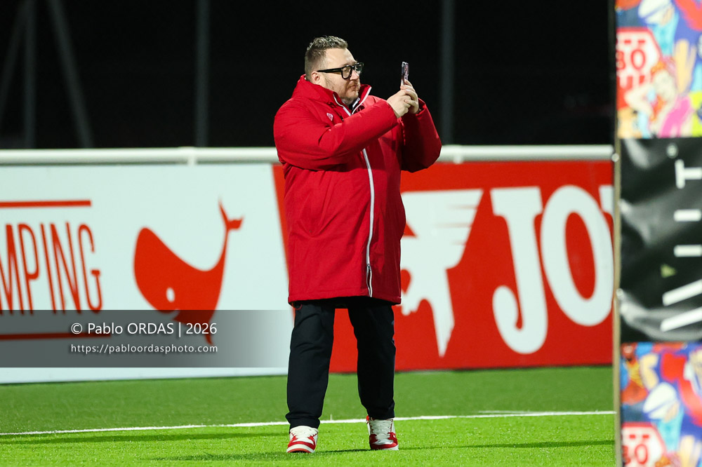 Anthony Louis-Berecochea, lors du match de Pro D2 entre le Biarritz olympique et Soyaux Angoulême, le 16 janvier 2026 au stade Aguiléra de Biarritz, France (Photo Pablo ORDAS)