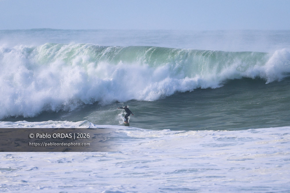 Gorka Rougé, pendant la session du 28 janvier 2026 à Anglet, France (Photo Pablo ORDAS)