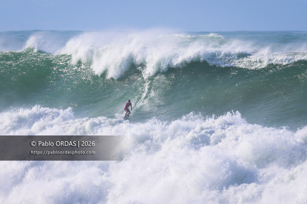 Clément Roseyro, pendant la session du 28 janvier 2026 à Anglet, France (Photo Pablo ORDAS)