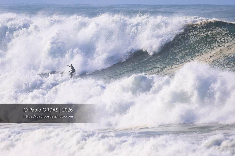 Gorka Rougé, pendant la session du 28 janvier 2026 à Anglet, France (Photo Pablo ORDAS)