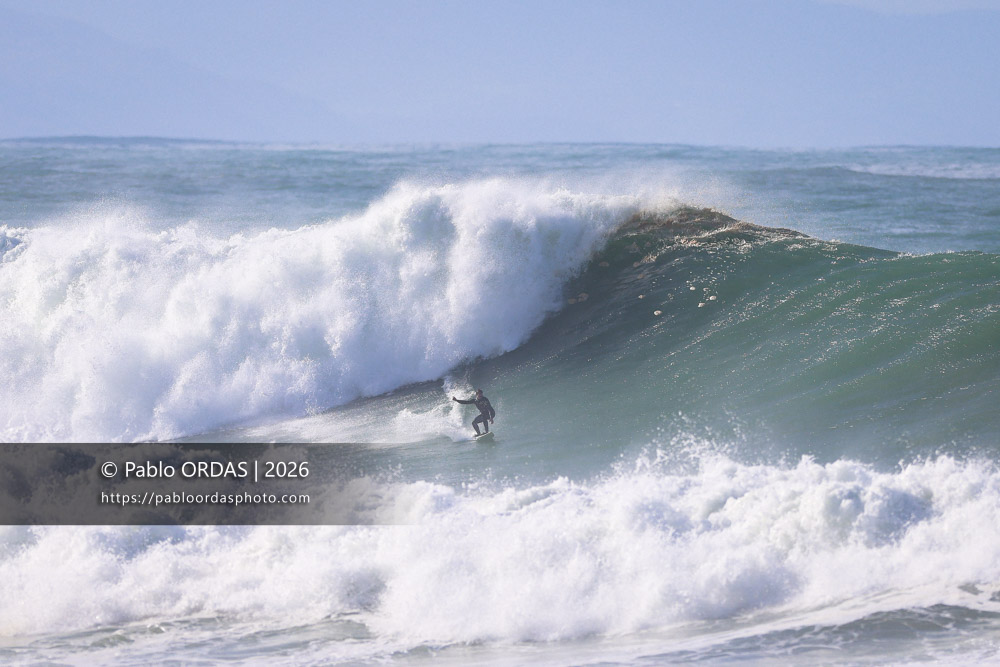 Gorka Rougé, pendant la session du 28 janvier 2026 à Anglet, France (Photo Pablo ORDAS)