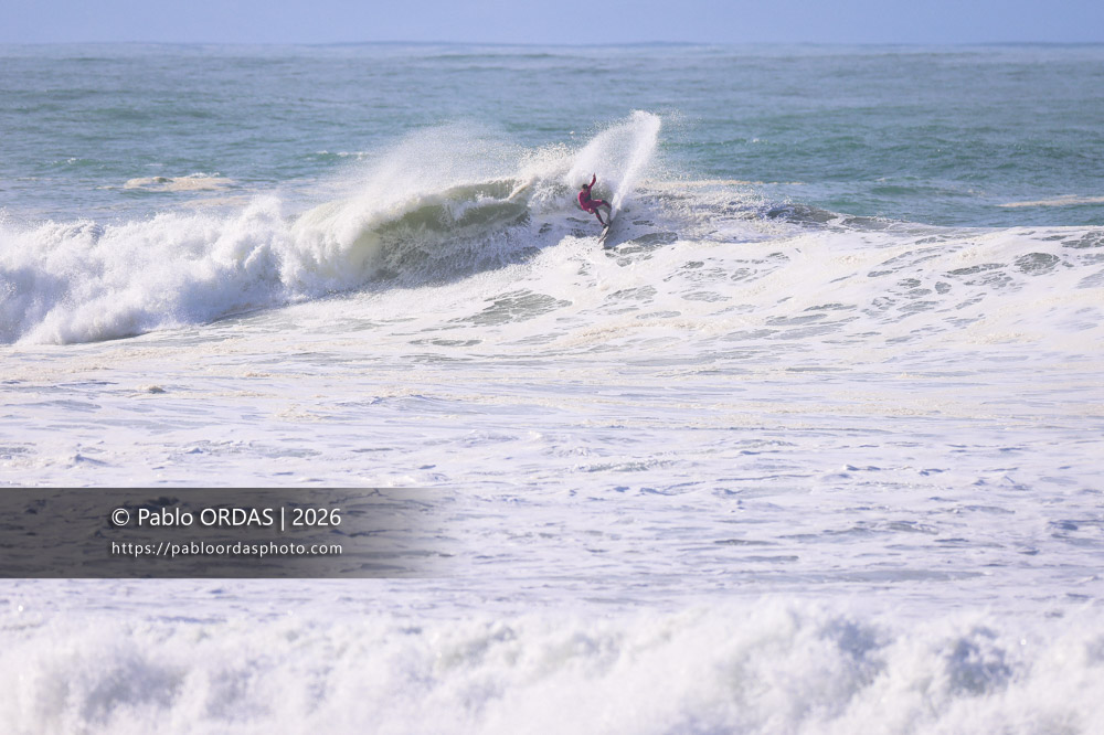 Clément Roseyro, pendant la session du 28 janvier 2026 à Anglet, France (Photo Pablo ORDAS)