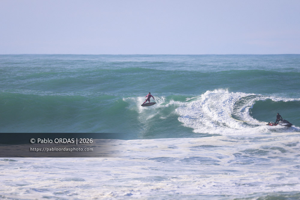 Clément Roseyro, pendant la session du 28 janvier 2026 à Anglet, France (Photo Pablo ORDAS)