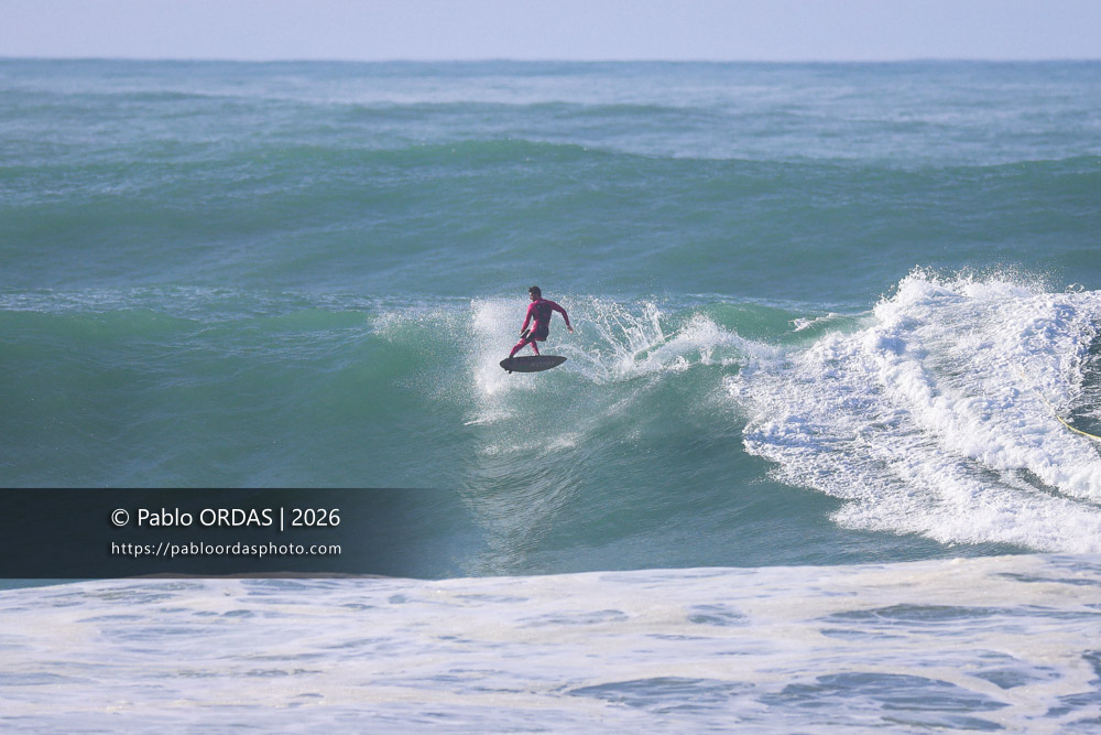 Clément Roseyro, pendant la session du 28 janvier 2026 à Anglet, France (Photo Pablo ORDAS)