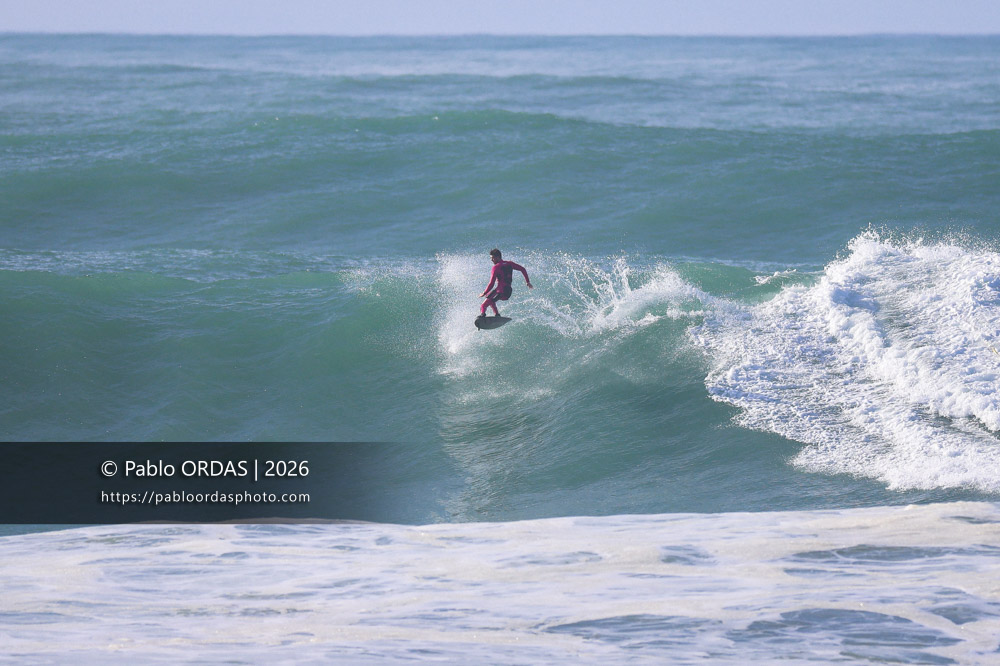Clément Roseyro, pendant la session du 28 janvier 2026 à Anglet, France (Photo Pablo ORDAS)
