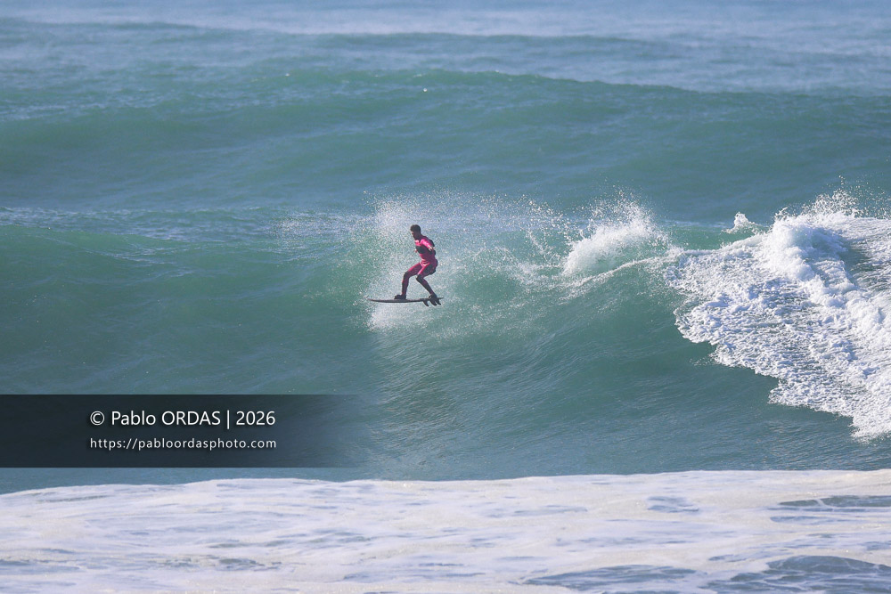 Clément Roseyro, pendant la session du 28 janvier 2026 à Anglet, France (Photo Pablo ORDAS)