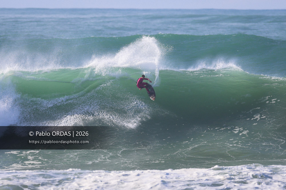 Clément Roseyro, pendant la session du 28 janvier 2026 à Anglet, France (Photo Pablo ORDAS)