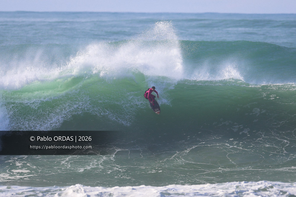 Clément Roseyro, pendant la session du 28 janvier 2026 à Anglet, France (Photo Pablo ORDAS)