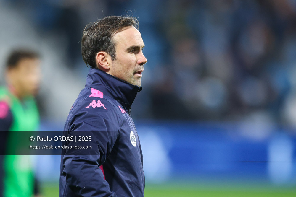 Morgan Parra, lors du match de Top 14 entre l'Aviron bayonnais et le Stade français Paris, le 27 décembre 2025 au stade Jean Dauger de Bayonne, France (Photo Pablo ORDAS)