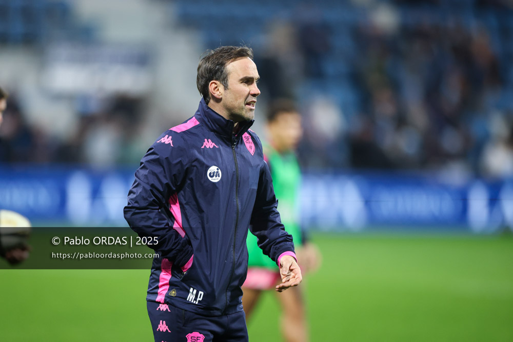 Morgan Parra, lors du match de Top 14 entre l'Aviron bayonnais et le Stade français Paris, le 27 décembre 2025 au stade Jean Dauger de Bayonne, France (Photo Pablo ORDAS)