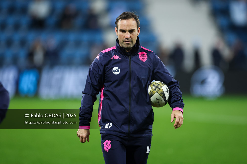 Morgan Parra, lors du match de Top 14 entre l'Aviron bayonnais et le Stade français Paris, le 27 décembre 2025 au stade Jean Dauger de Bayonne, France (Photo Pablo ORDAS)