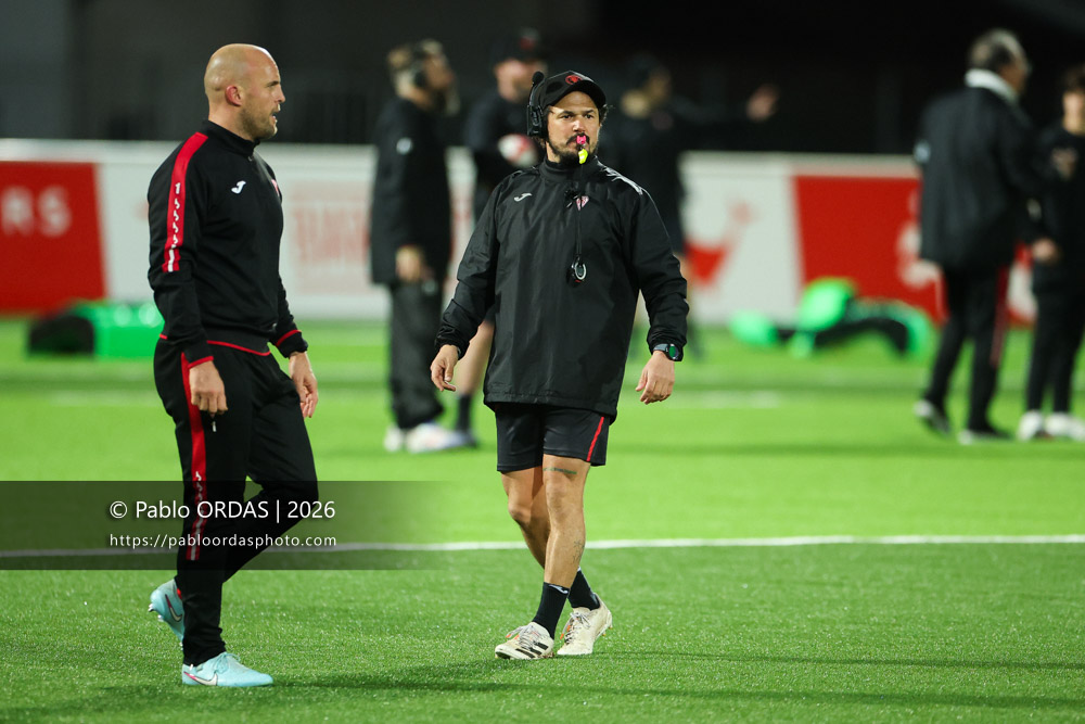 Boris Bouhraoua, lors du match de Pro D2 entre le Biarritz olympique et Grenoble, le 30 janvier 2026 au stade Aguiléra de Biarritz, France (Photo Pablo ORDAS)