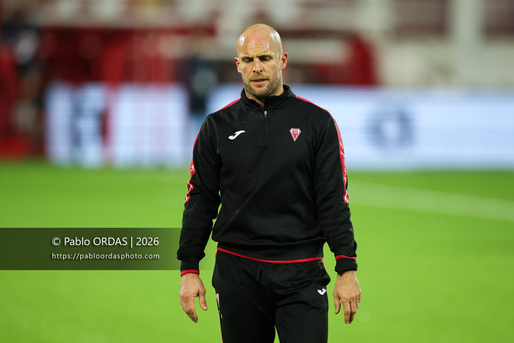 Mathieu Acebes, lors du match de Pro D2 entre le Biarritz olympique et Grenoble, le 30 janvier 2026 au stade Aguiléra de Biarritz, France (Photo Pablo ORDAS)