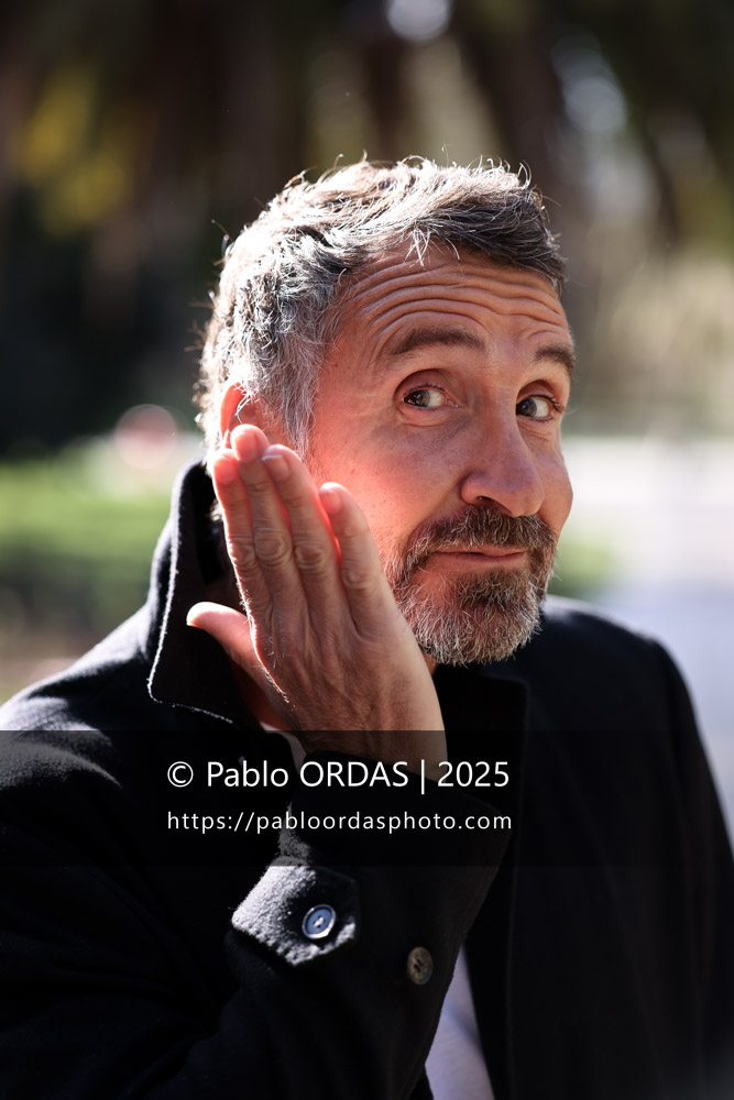 Portrait de Vincent Etcheto, le 26 février 2025 à Bayonne, France (Photo Pablo ORDAS)