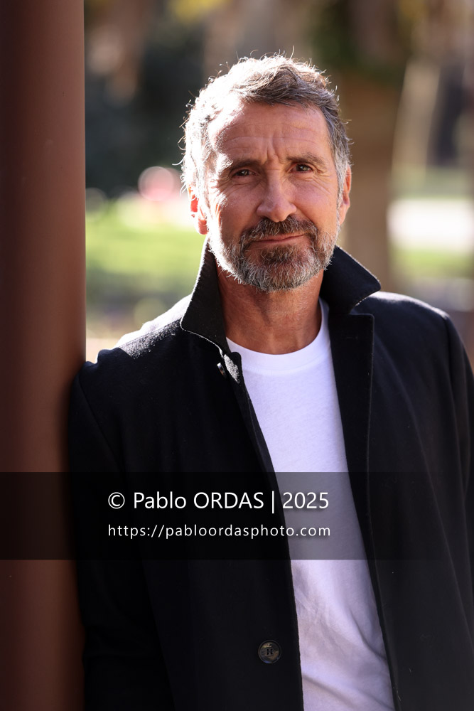 Portrait de Vincent Etcheto, le 26 février 2025 à Bayonne, France (Photo Pablo ORDAS)