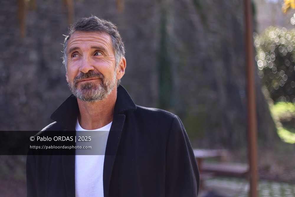 Portrait de Vincent Etcheto, le 26 février 2025 à Bayonne, France (Photo Pablo ORDAS)