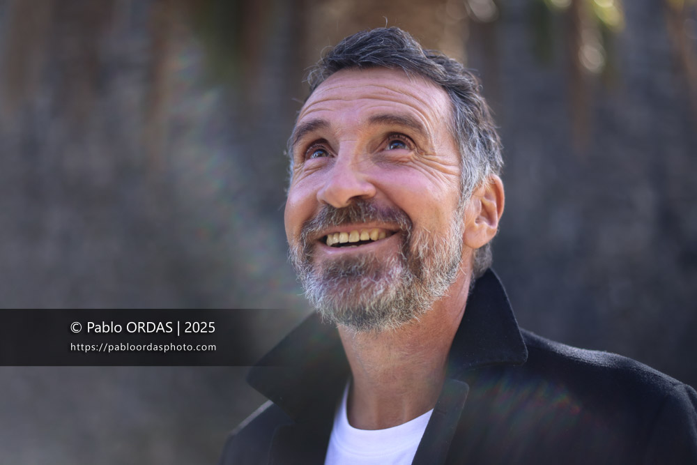 Portrait de Vincent Etcheto, le 26 février 2025 à Bayonne, France (Photo Pablo ORDAS)