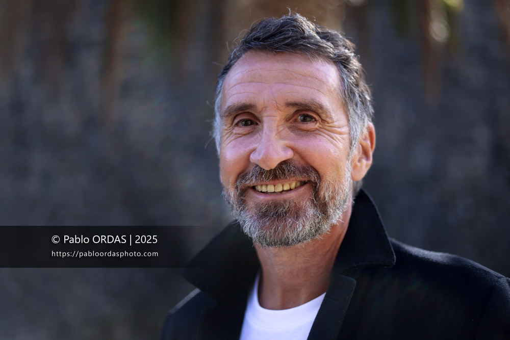 Portrait de Vincent Etcheto, le 26 février 2025 à Bayonne, France (Photo Pablo ORDAS)