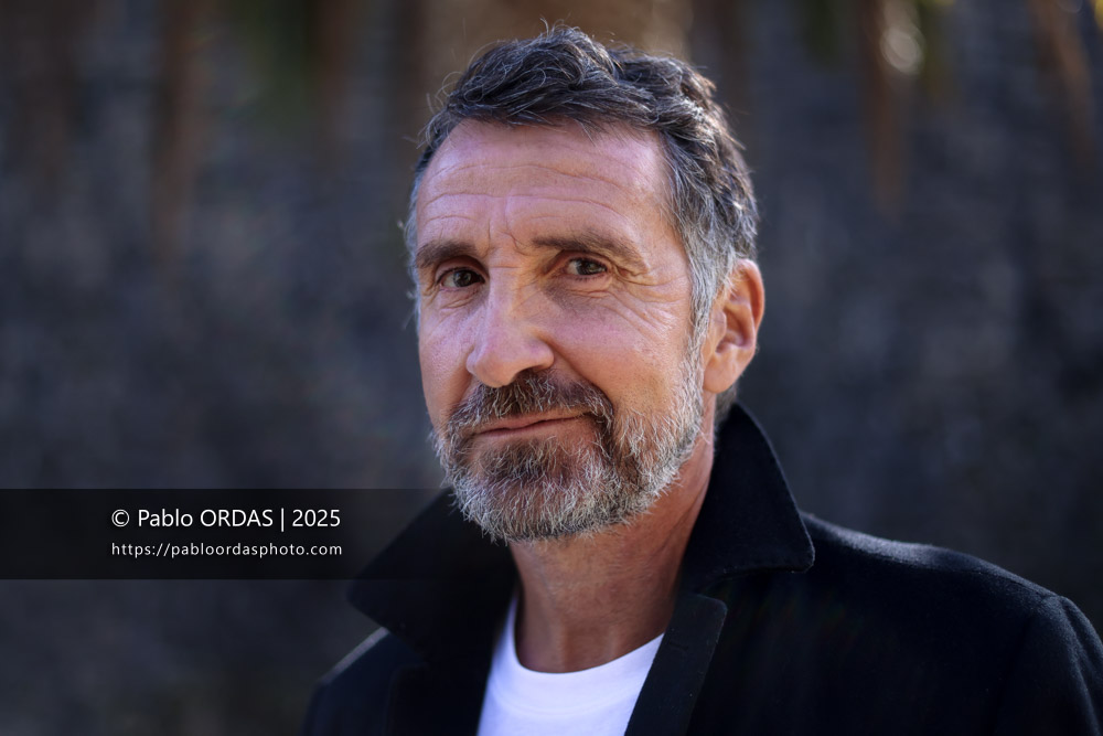 Portrait de Vincent Etcheto, le 26 février 2025 à Bayonne, France (Photo Pablo ORDAS)