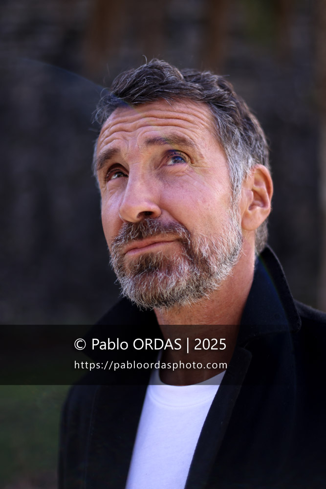 Portrait de Vincent Etcheto, le 26 février 2025 à Bayonne, France (Photo Pablo ORDAS)