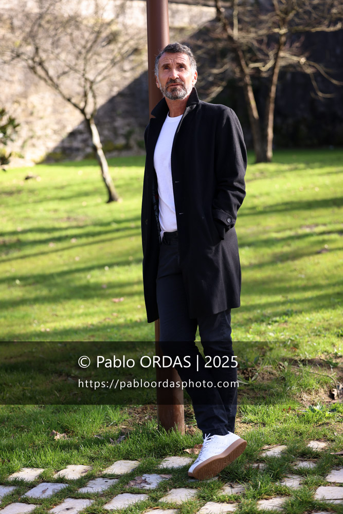 Portrait de Vincent Etcheto, le 26 février 2025 à Bayonne, France (Photo Pablo ORDAS)