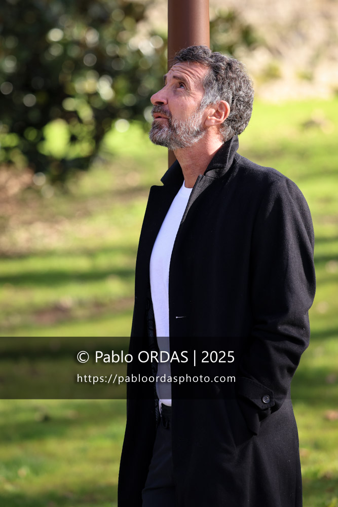 Portrait de Vincent Etcheto, le 26 février 2025 à Bayonne, France (Photo Pablo ORDAS)