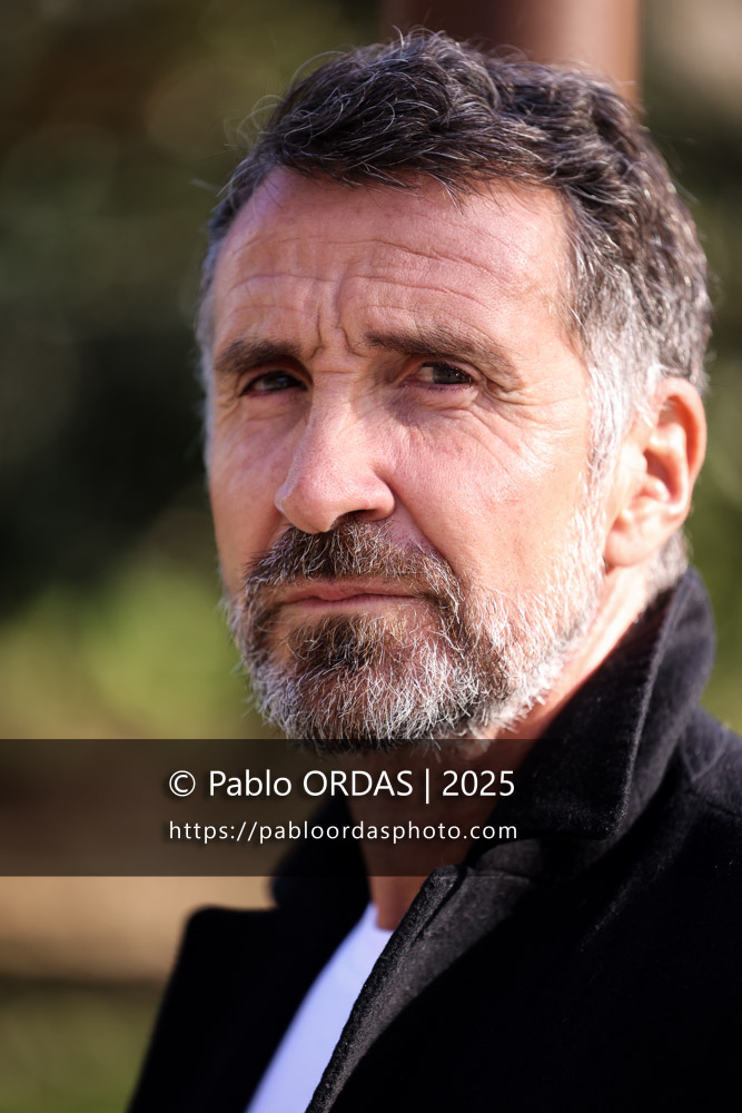 Portrait de Vincent Etcheto, le 26 février 2025 à Bayonne, France (Photo Pablo ORDAS)